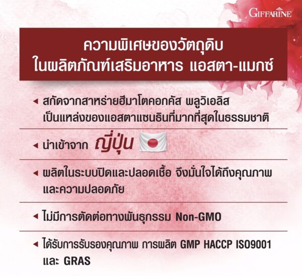 แอสตาแซนธิน กิฟฟารีน