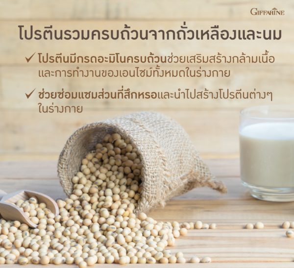 กิฟฟารีน โซย่า-เวย์ โปรตีน5