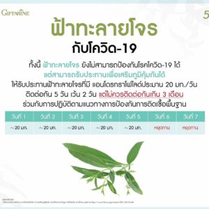ยาแคปซูลฟ้าทะลายโจรสกัด6
