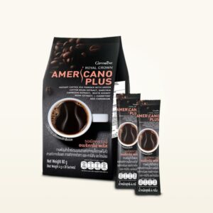 กาแฟอเมริกาโน่ กิฟฟารีน รอยัลคราวน์ อเมริกาโน่ พลัส (4 กรัม x 20 ซอง) - Image 1
